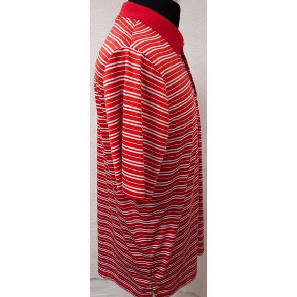 MLB Genuine Merchandise XL Red Stripe St Louis Cardinals TX3 Cool Polo Shirt - Picture 6 of 13